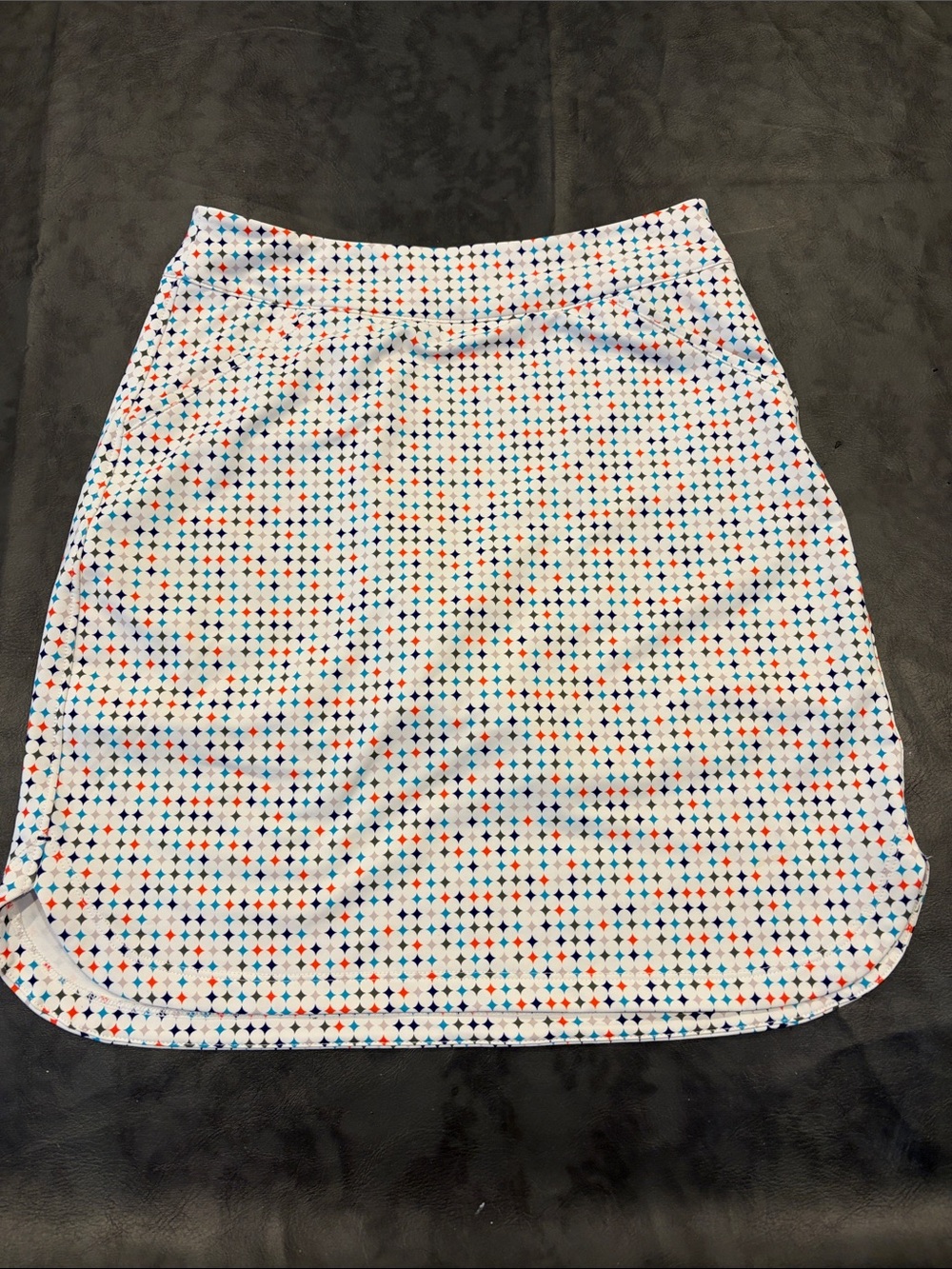Peter Millar Alice diamond-print women's golf skort (xs)